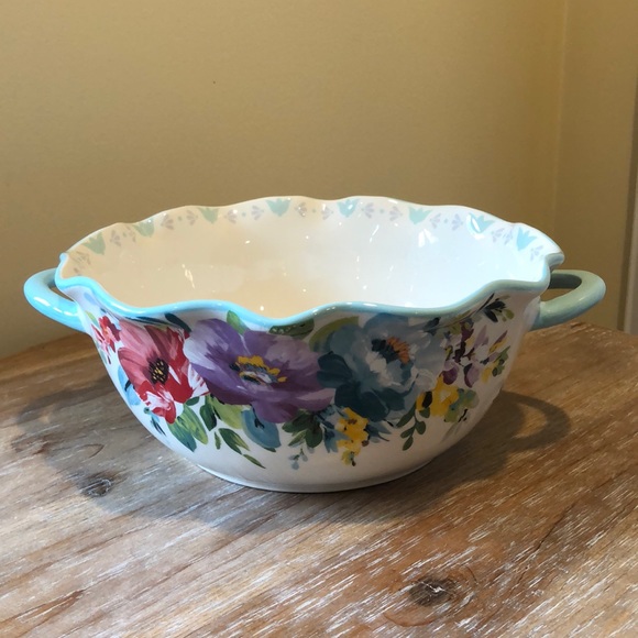 The Pioneer Woman Other - Pioneer Woman Sweet Romance Blossom Serving Bowl with Handles.